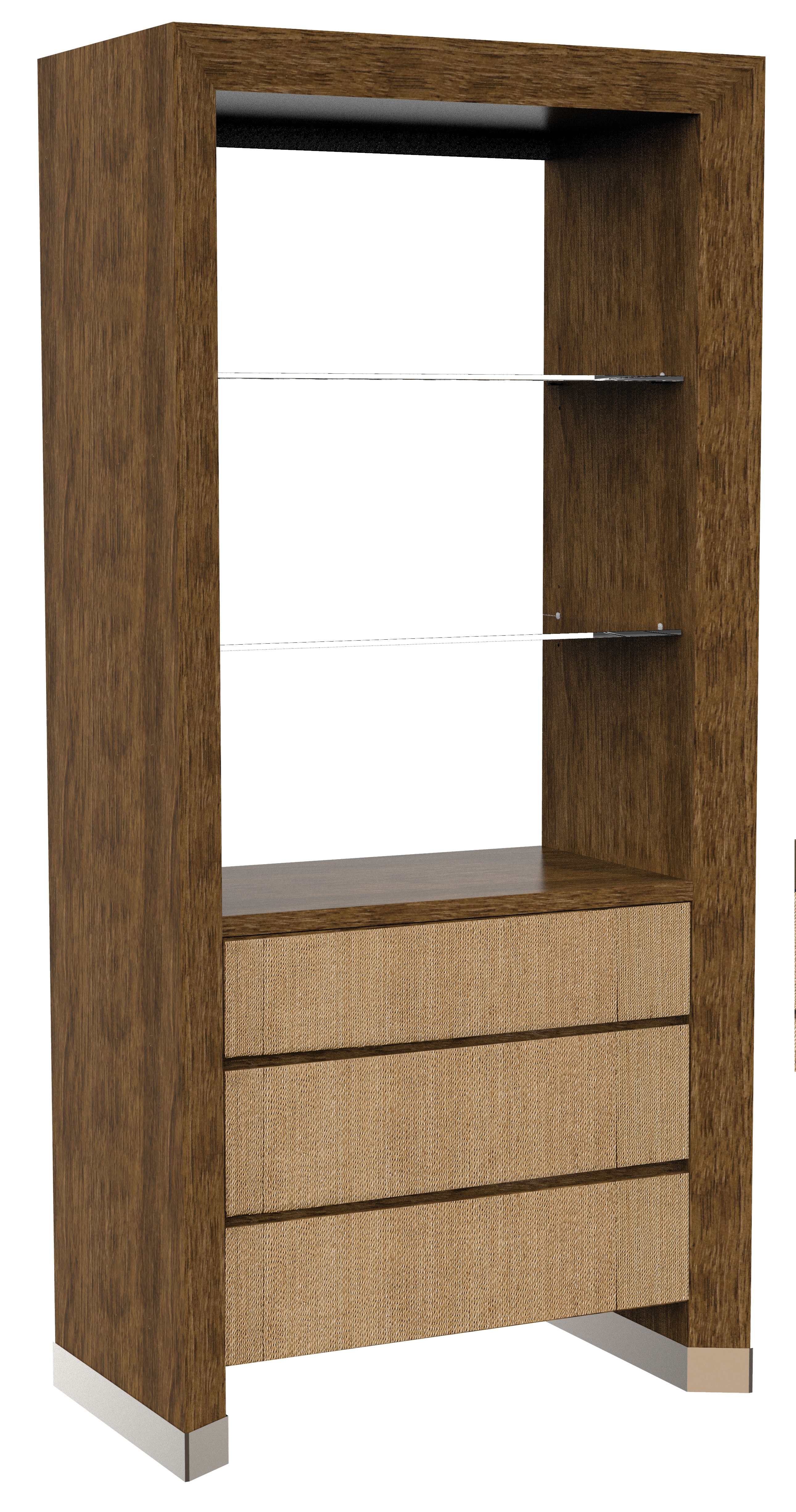 Vanguard Living Room Dune Etagere P805EG - Woodbridge Interiors